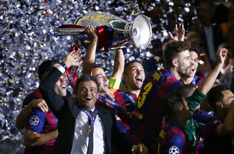 Con il 3-1 in finale sulla Juve, il Barcellona vince la quinta Champions League della sua storia. Reuters